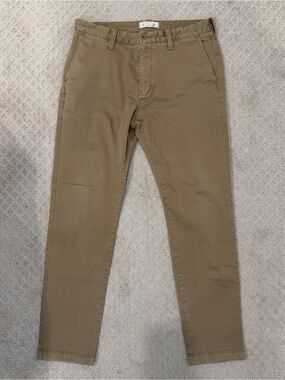 Madewell Men's Slim Fit Chino Pants - khaki
